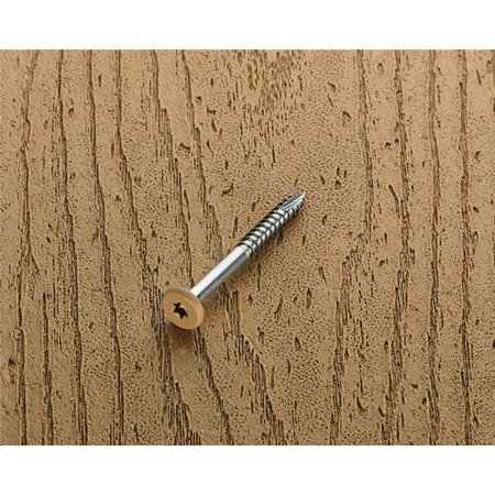 STARBORN Starborn 5001366 Deckfast No. 9 x 1.87 in. Star Pan Head Epoxy Coated Stainless Steel Fascia Screws 5001366